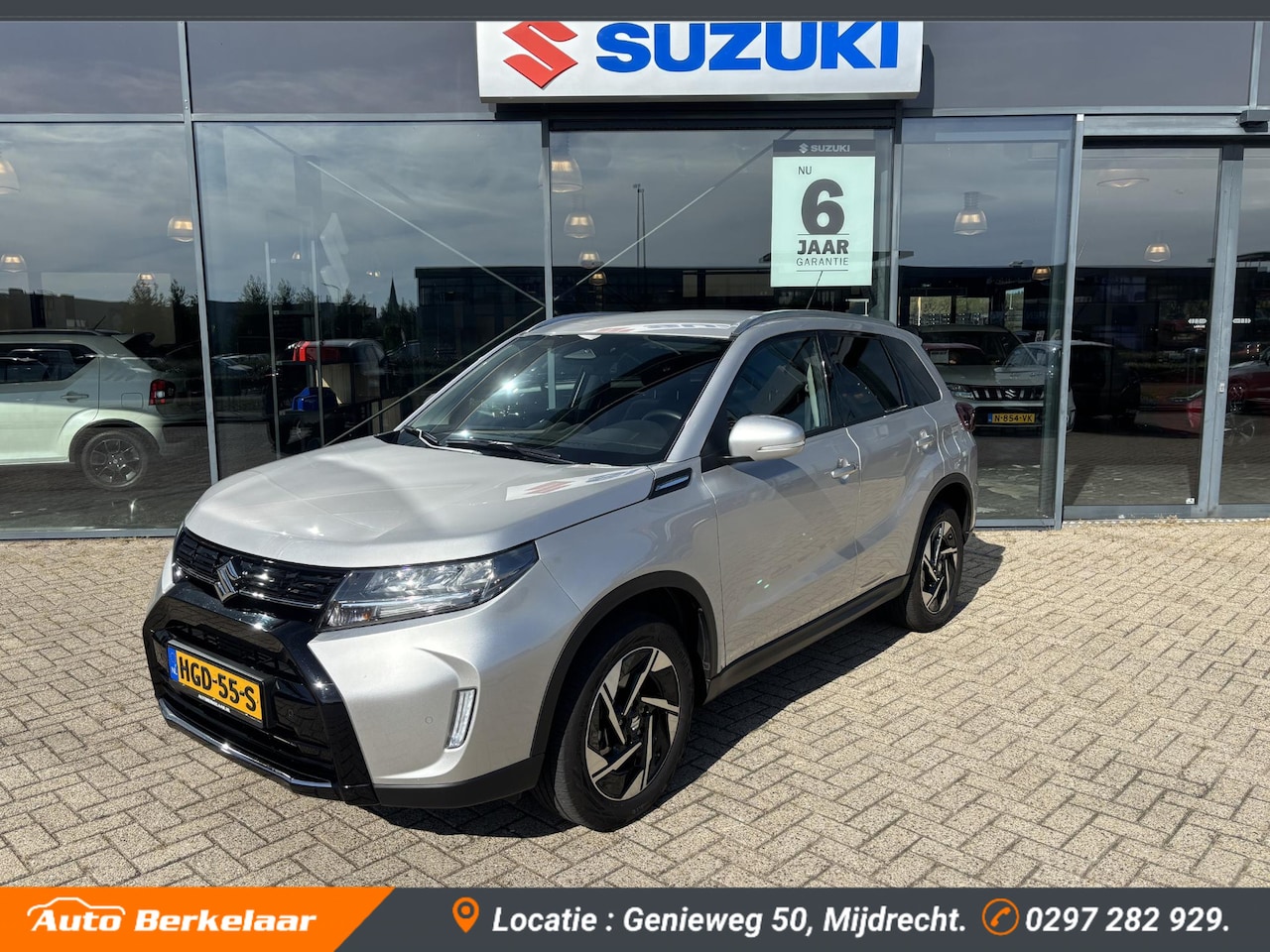 Suzuki Vitara - 1.4 Boosterjet STYLE Smart Hybrid | Demonstratieauto KORTING| Apple Carplay & Android Auto - AutoWereld.nl