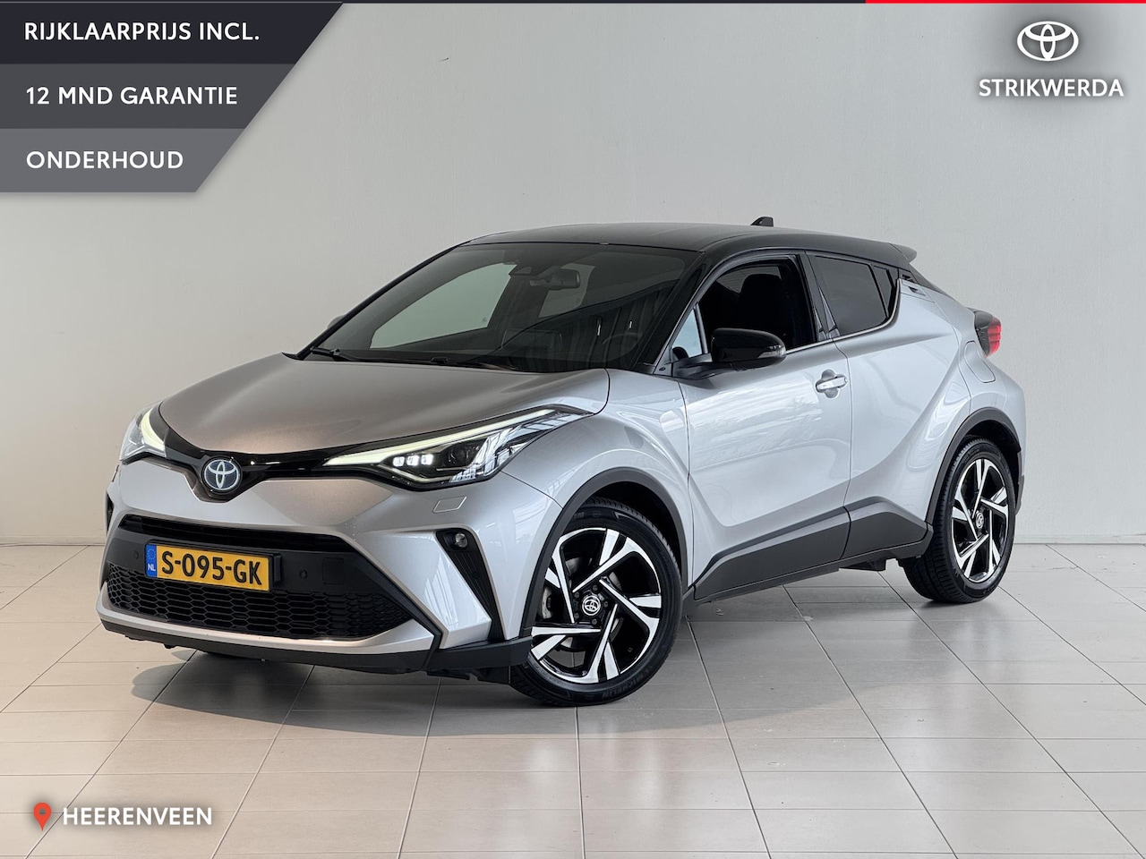 Toyota C-HR - 1.8 Hybrid Bi-Tone | Carplay | Stoel/stuur verw. | Dodehoekdetectie | Keyless | - AutoWereld.nl