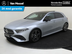 Mercedes-Benz A-klasse - 180 AMG Line Panorama Dak / Nightpakket / Parkeercamera / Sfeerverlichting / Stoelverwarmi