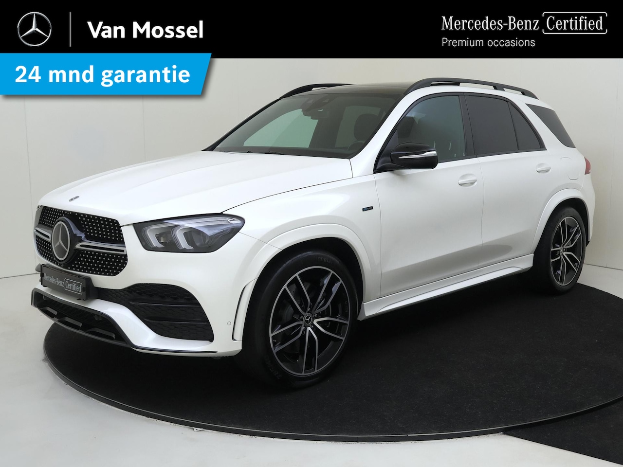 Mercedes-Benz GLE-Klasse - 350 e 4MATIC Premium Plus Elektrische stoelen / Panoramadak / Burmester / Nightpakket / Lu - AutoWereld.nl
