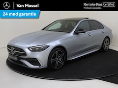 Mercedes-Benz C-klasse - 300 e AMG Line / Stoelverwarming / 360Graden-Camera / Panorama-schuifdak / Nightpakket / M