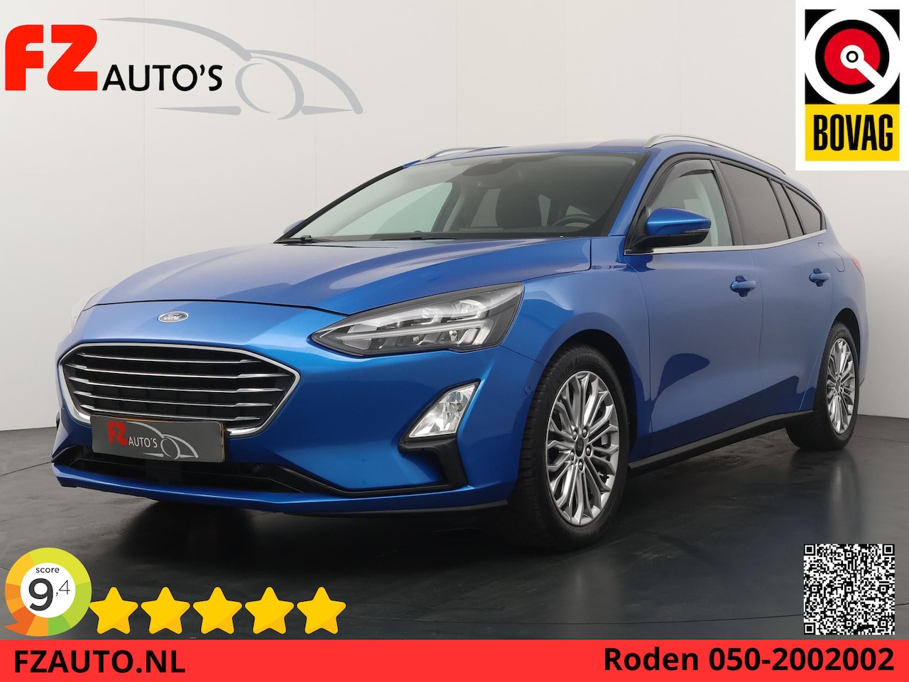Ford Focus Wagon - 1.0 EcoBoost ST Line Business - Navigatie - Stoelverwarming - Camera - Parkeerassistent - AutoWereld.nl