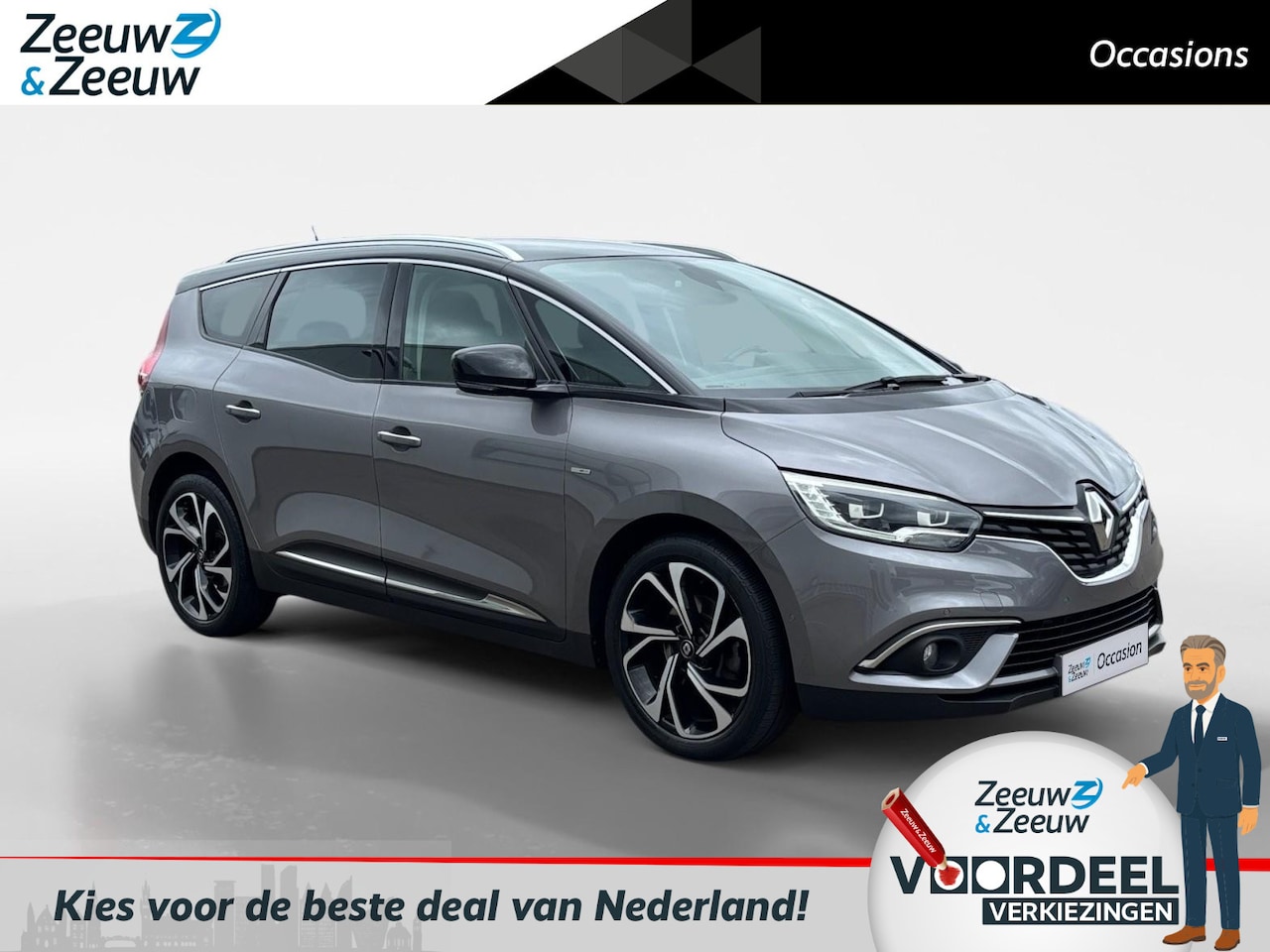 Renault Grand Scénic - 140PK TCe Bose | Camera | Navigatie | Climate Control | Cruise Control | Apple Carplay / A - AutoWereld.nl