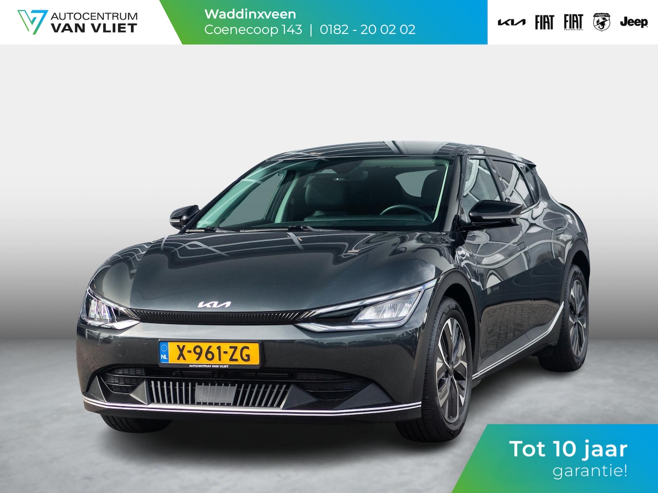 Kia EV6 - Light Edition 58 kWh | LED | Clima | Adapt. Cruise | Carplay | Navi | Camera - AutoWereld.nl