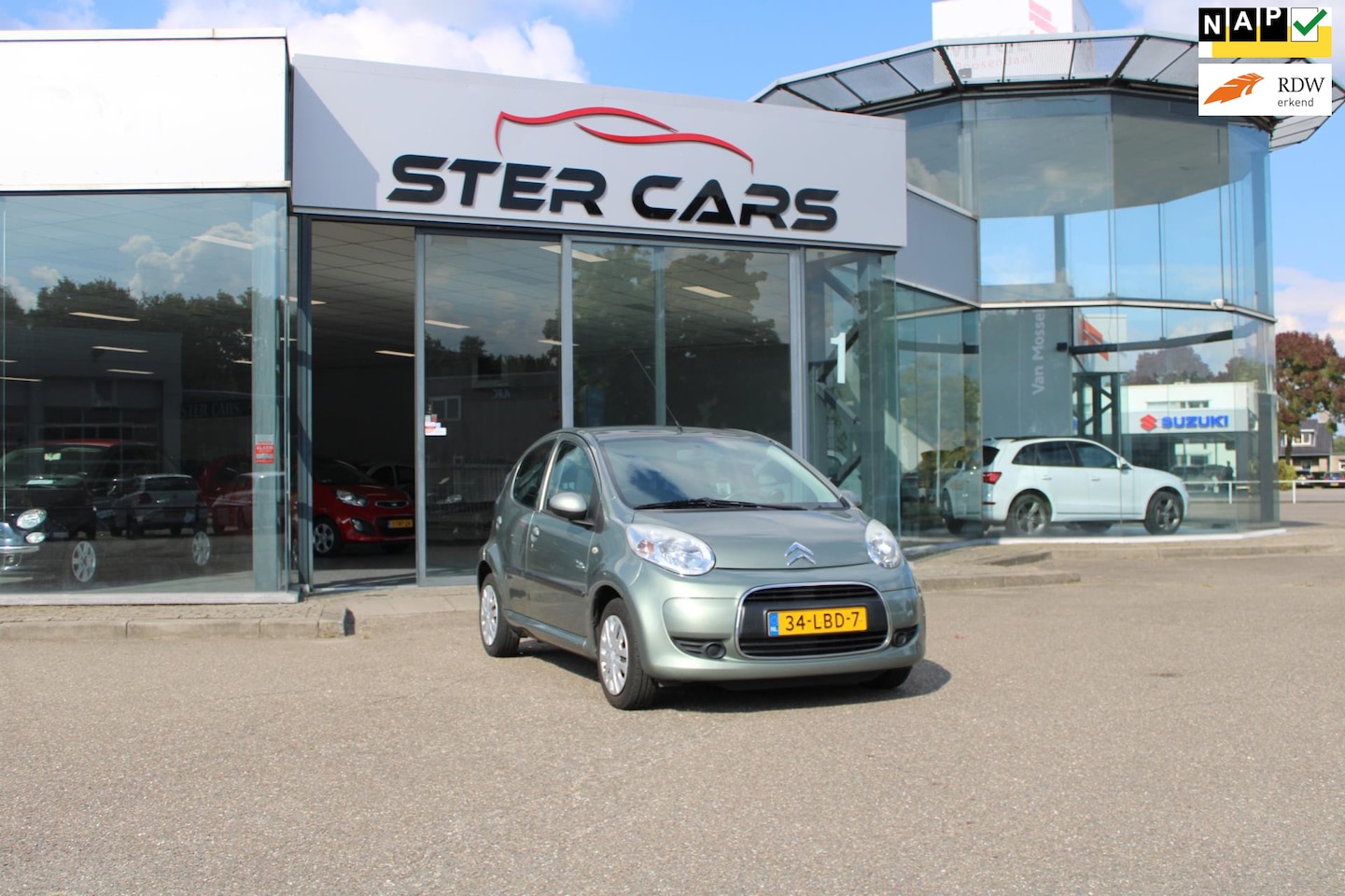 Citroën C1 - 1.0-12V Ambiance 1.0-12V Ambiance, Automaat, Airco, NAP, APK, 5 Deurs - AutoWereld.nl