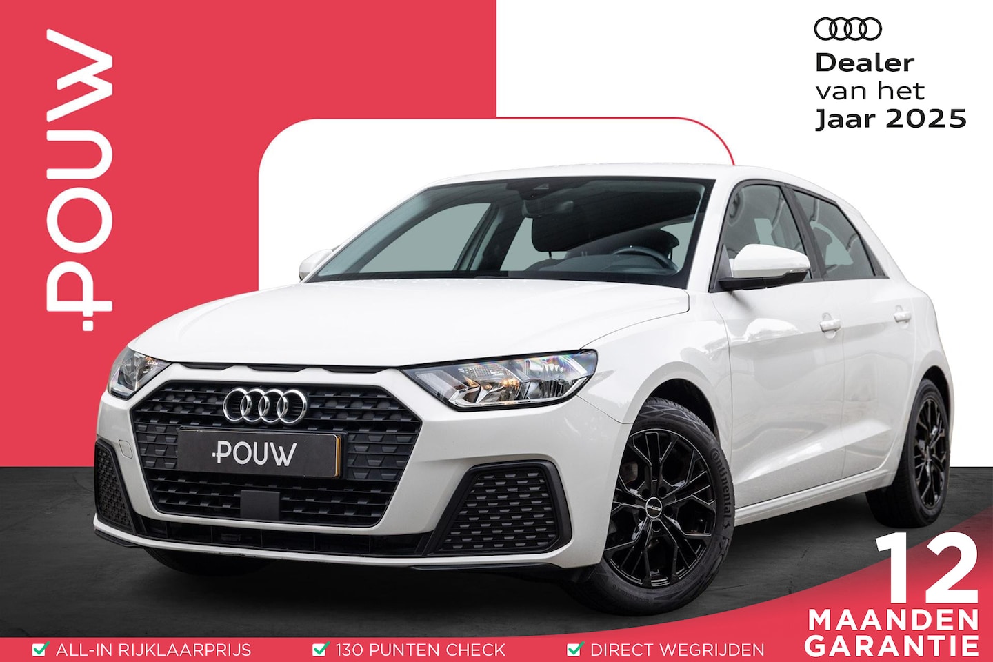 Audi A1 Sportback - 25 TFSI 95pk Pro Line | Sportstoelen | Stoelverwarming | PDC Achter | Smartphone Interface - AutoWereld.nl