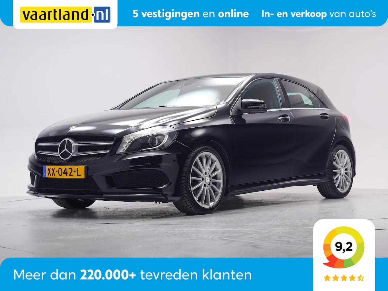 Mercedes-Benz A-klasse - 180 Prestige [ AMG pakket Stoelverwarming Navigatie ] - AutoWereld.nl