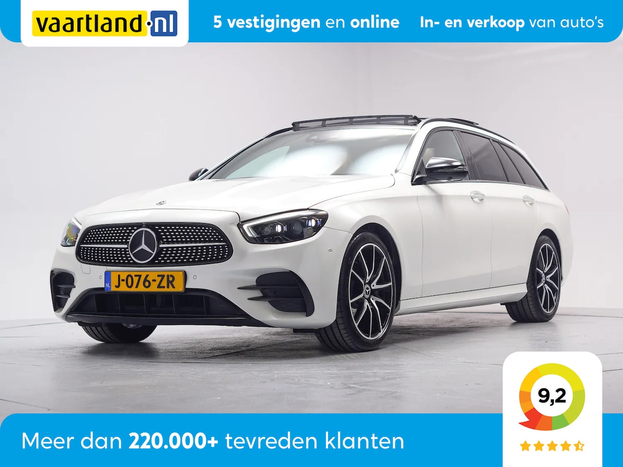 Mercedes-Benz E-klasse - 200 AMG Line Night pakket Aut. [ Panoramadak Burmester Head-up ] - AutoWereld.nl