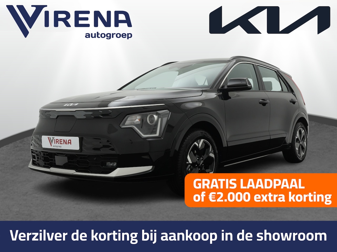 Kia Niro EV - DynamicLine 64.8 kWh - Navigatie - Apple Carplay/Android Auto - Parkeersensoren voor en ac - AutoWereld.nl