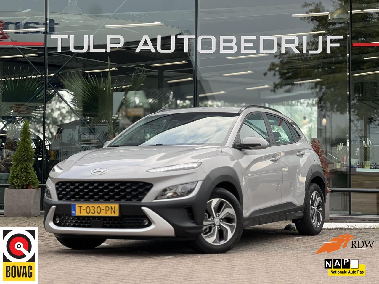 Hyundai Kona - 1.6 GDI HEV Comfort Smart Clima Cruise Navi NAP - AutoWereld.nl