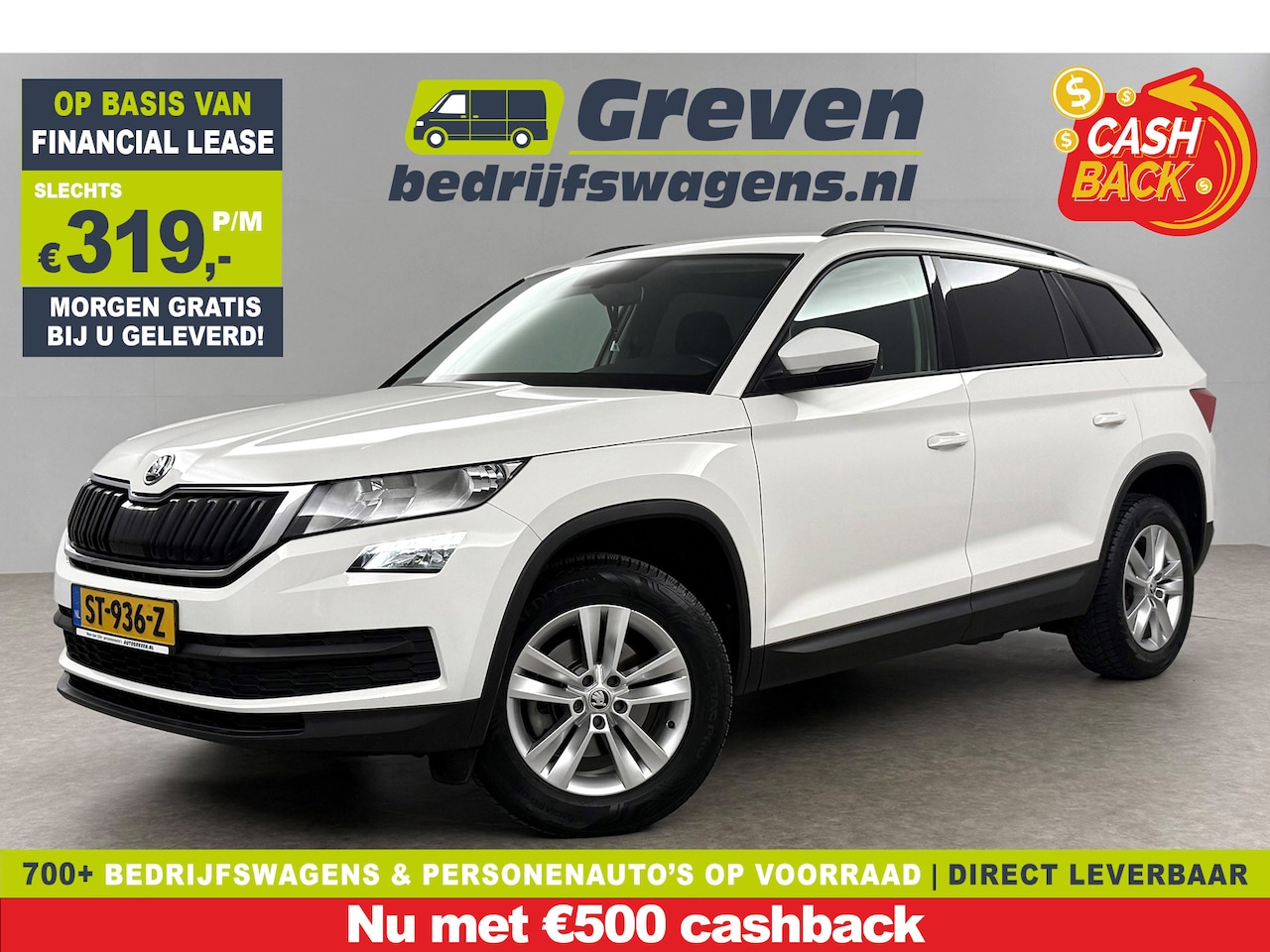Skoda Kodiaq - 1.4 TSI 150PK ACT | LED | Carplay | Trekh. | Navigatie | Parkeersens. | Stoelverw. | NAP - AutoWereld.nl