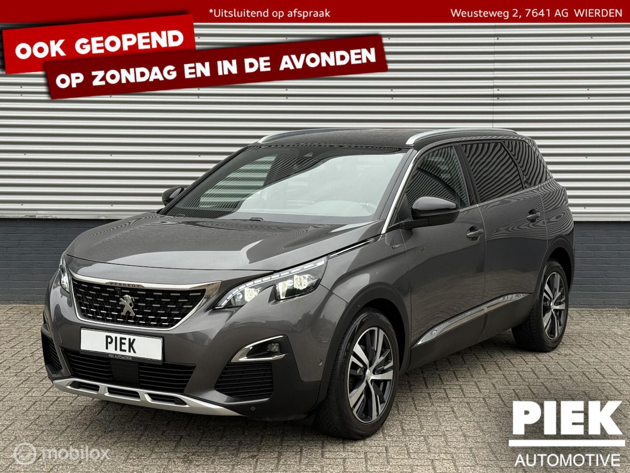 Peugeot 5008 - 1.6 e-THP GT-Line 7-PERSOONS,AUTOMAAT,GARANTIE - AutoWereld.nl