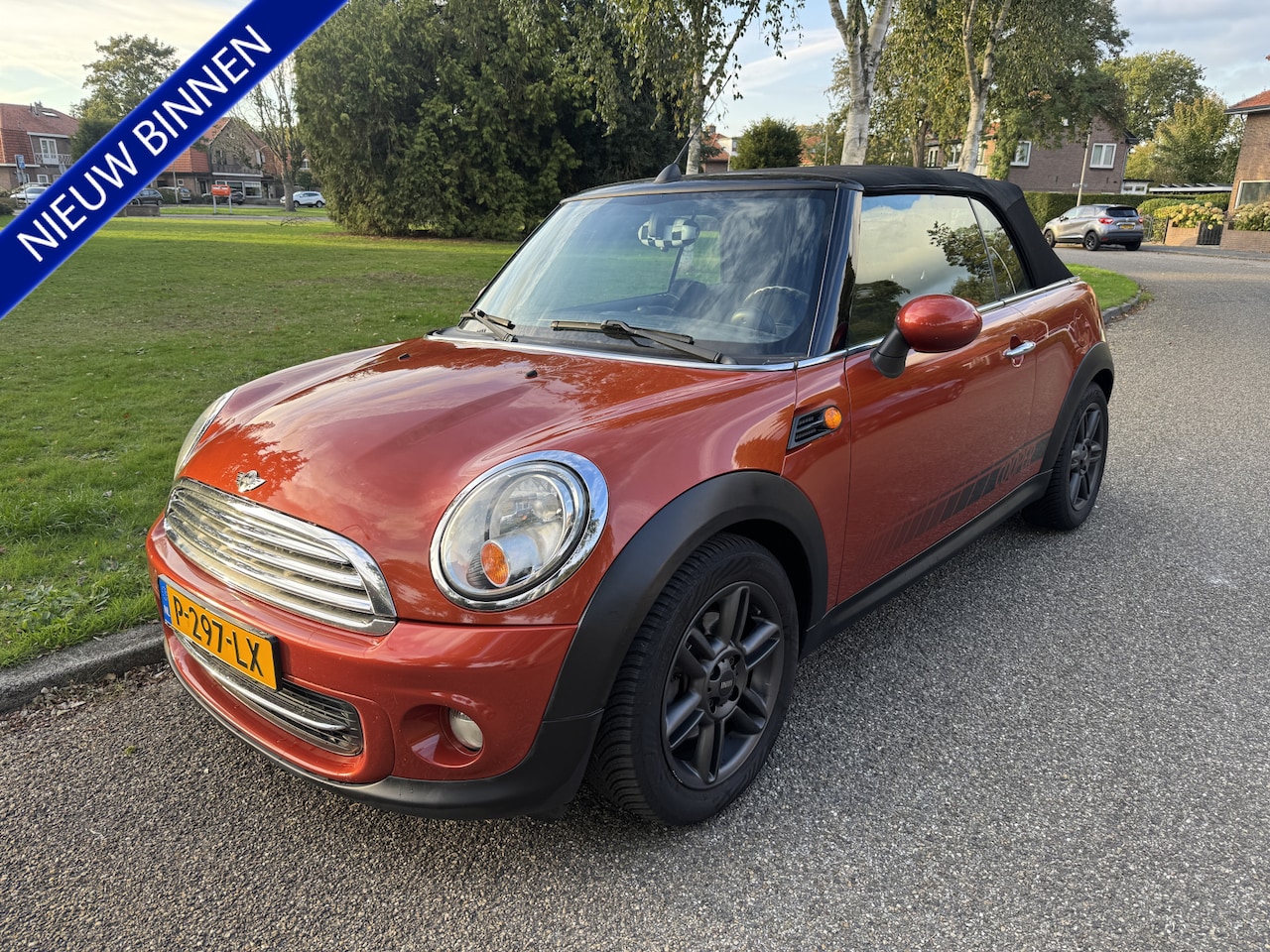 MINI Cabrio - Mini 1.6 Cooper Pepper CRUISE, CLIMA - AutoWereld.nl