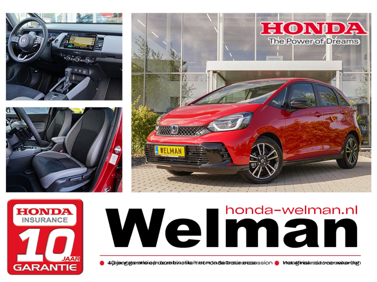 Honda Jazz - 1.5i e:HEV ADVANCE SPORT - NIEUW - 122 PK - FULL HYBRID - AUTOMAAT - AutoWereld.nl