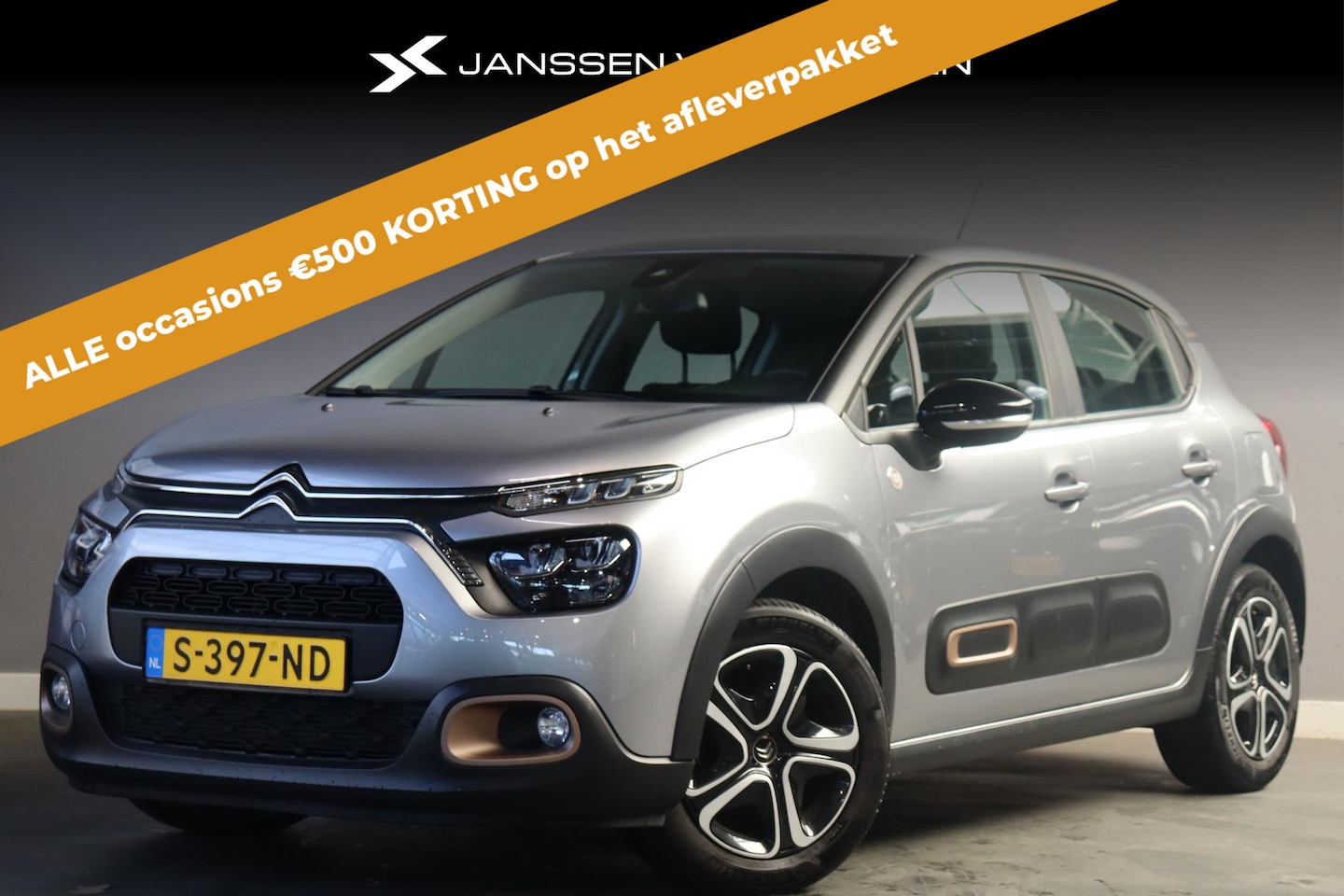 Citroën C3 - 1.2 PureTech C-Series / Carplay / Cruise control - AutoWereld.nl