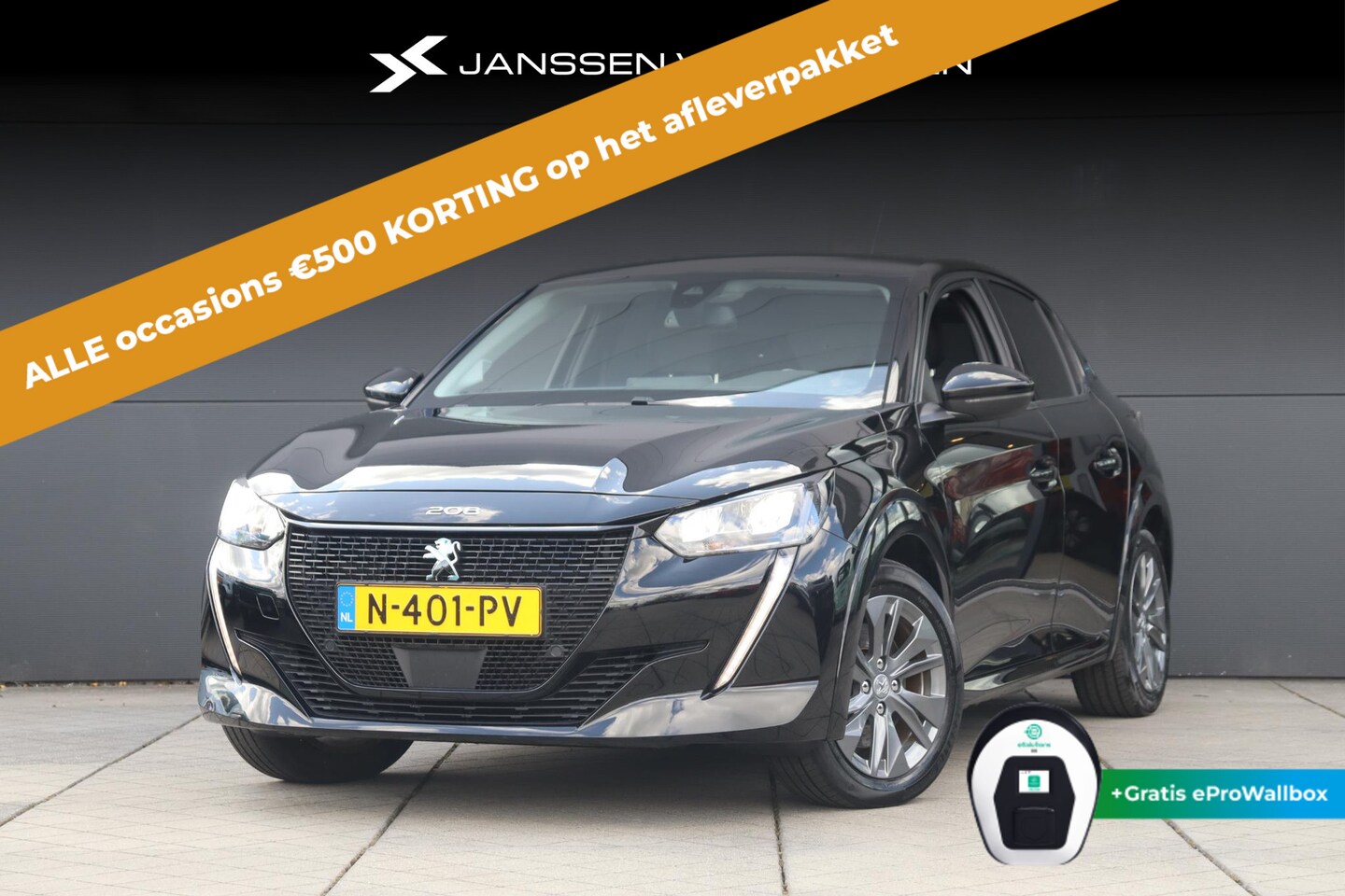 Peugeot e-208 - EV Allure Pack 50 kWh / Apple CarPlay / Climate Control / Achteruitrijcamera - AutoWereld.nl