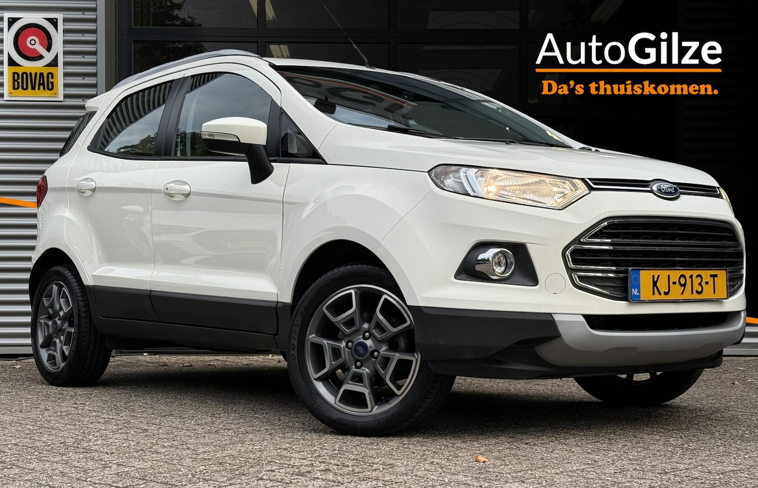 Ford EcoSport - 1.0 EcoBoost Titanium l Navi l Clima  l 1ste Eigenaar l NAP - AutoWereld.nl