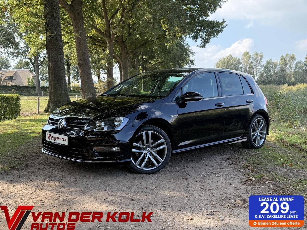 Volkswagen Golf - 1.4 TSI R-line Navi Cruise Climate Stoelverwarming - AutoWereld.nl
