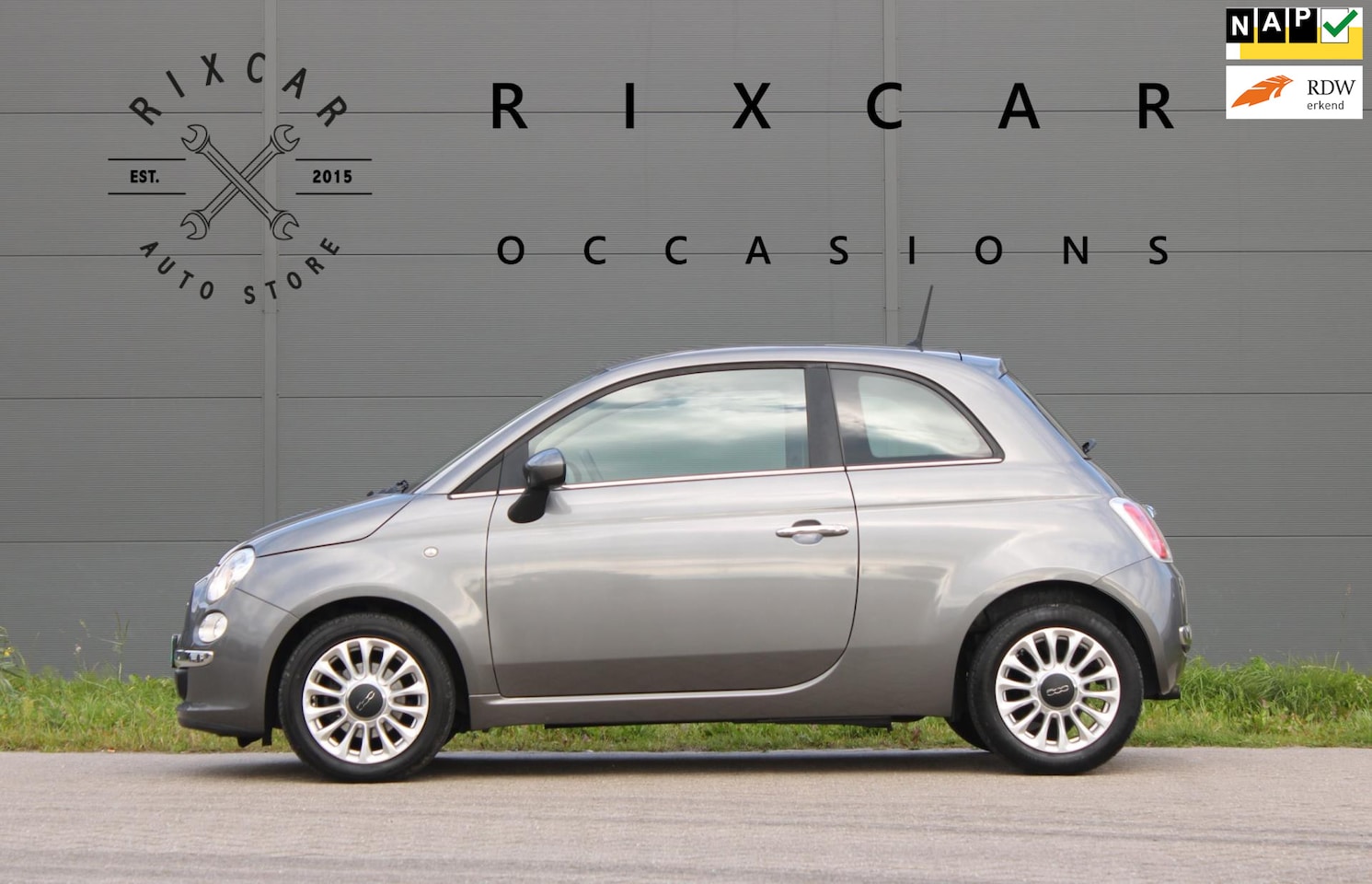 Fiat 500 - 0.9 TwinAir Turbo Lounge Airco !!NIEUWBINNEN!! - AutoWereld.nl