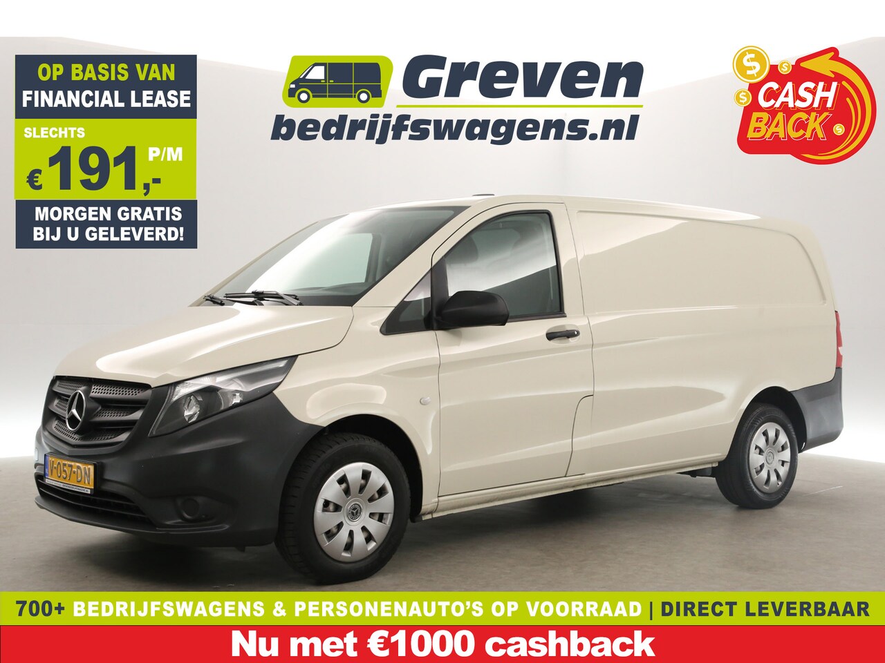 Mercedes-Benz Vito - 114 CDI Lang | Airco | Cruise | Trekhaak | Elektrpakket - AutoWereld.nl