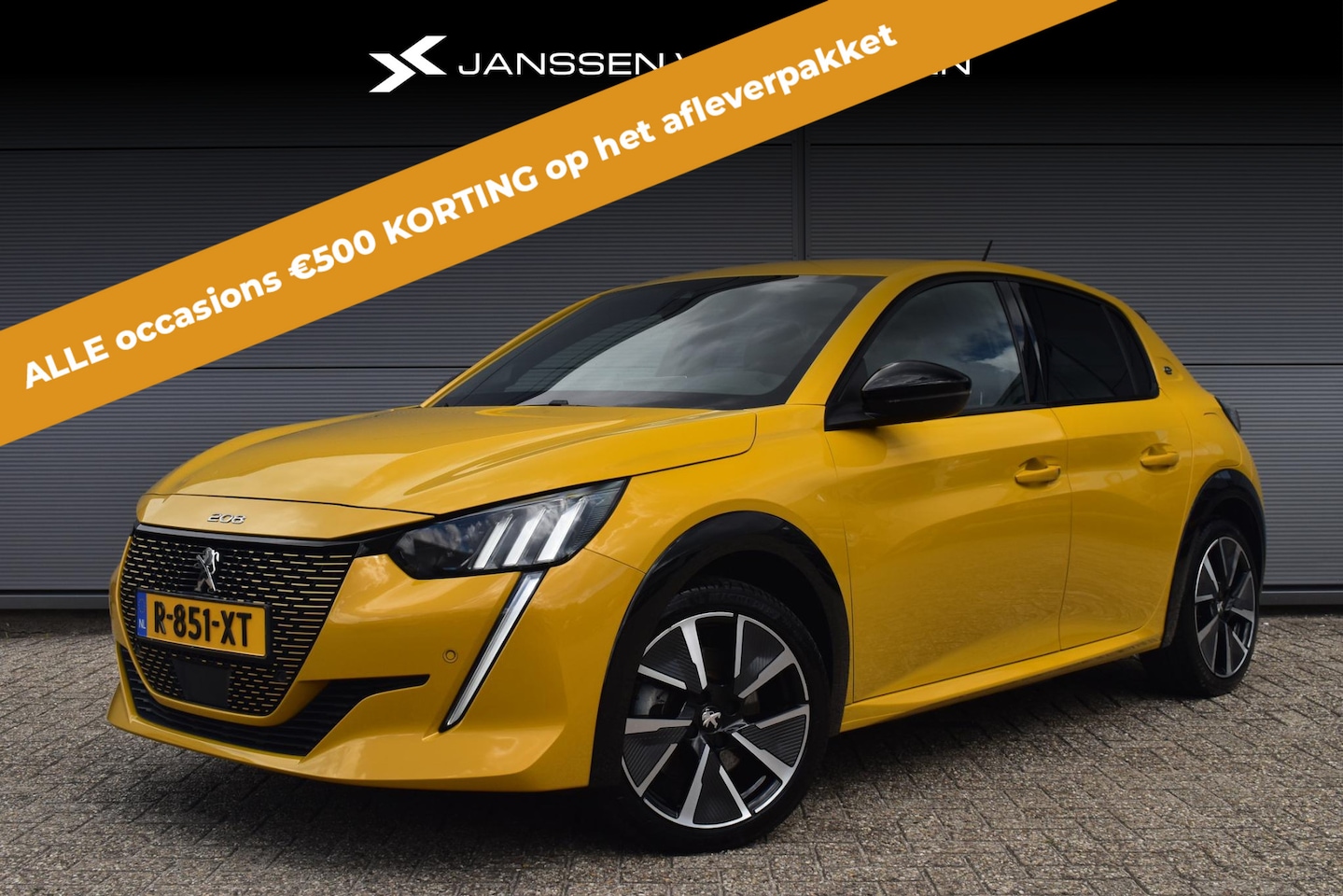 Peugeot e-208 - EV GT 350 50 kWh Achteruitrijcamera Climate Control Keyless* SOH 91% - AutoWereld.nl