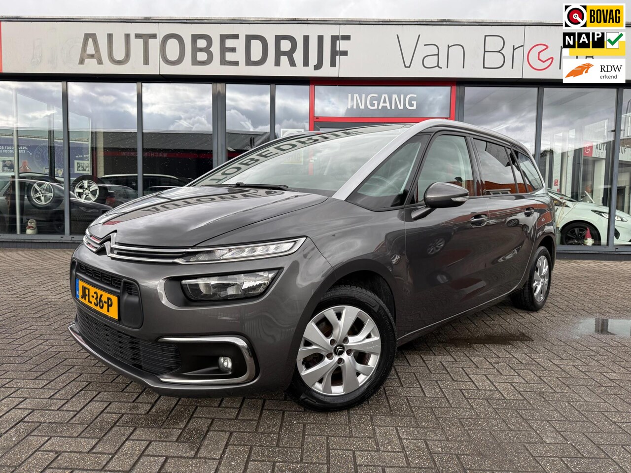Citroën Grand C4 SpaceTourer - 1.2 131PK Feel Edition | 7P.| Cruise | Navi | Carplay - AutoWereld.nl