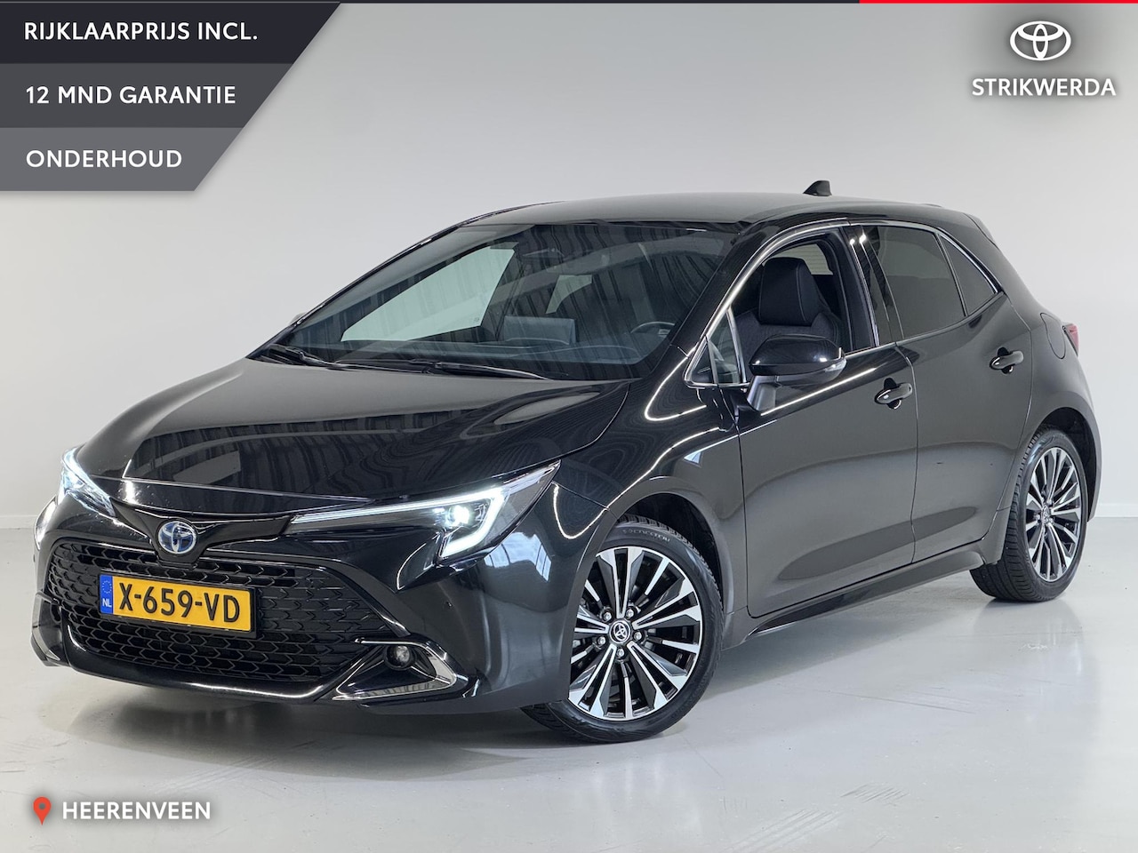 Toyota Corolla - 1.8 Hybrid First Edition | half-leder | Stoelverw. | Qi-lader | Keyless | Full-LED | - AutoWereld.nl