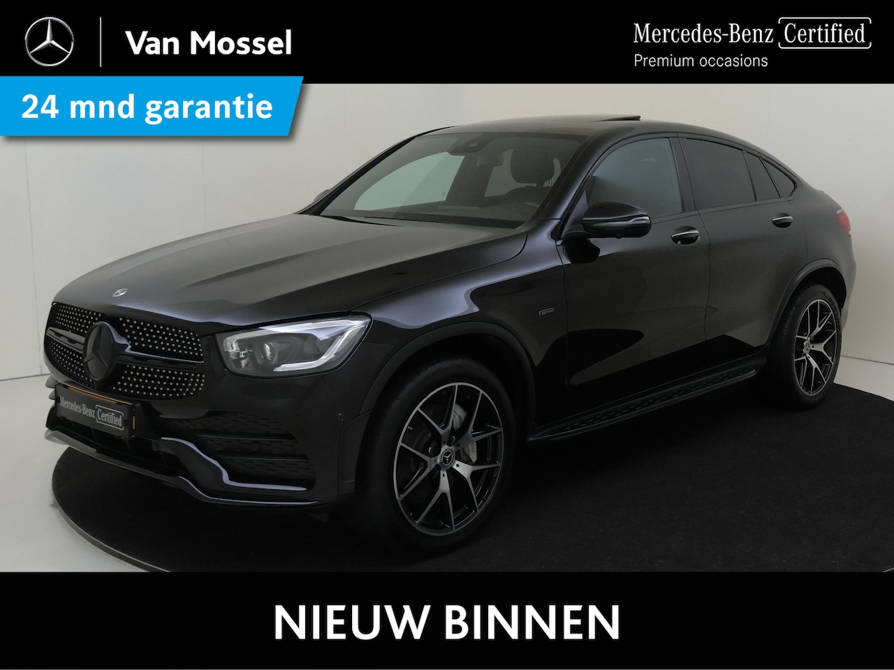 Mercedes-Benz GLC-klasse Coupé - 300e 4MATIC Premium / Schuifdak/ AMG/ 20 inch/ Night/ - AutoWereld.nl