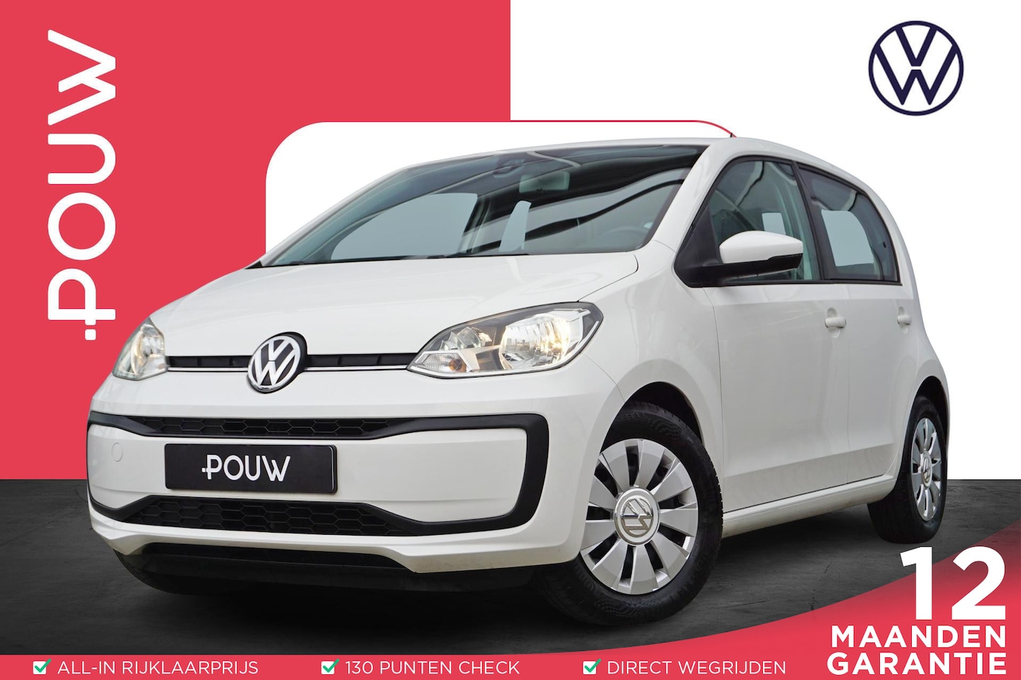 Volkswagen Up! - 1.0 60pk Move up! | Airco | Bluetooth | Elektrische ramen - AutoWereld.nl
