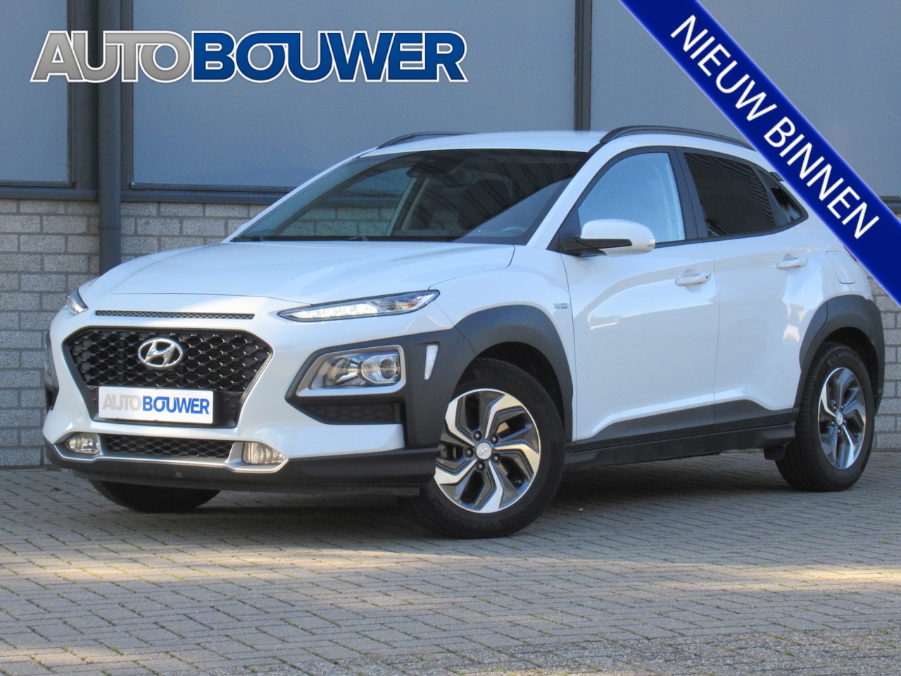 Hyundai Kona - 1.6 GDI HEV 1e eigen | dealer onderh | Navi  tr.haak | camera | cruise | keyless - AutoWereld.nl