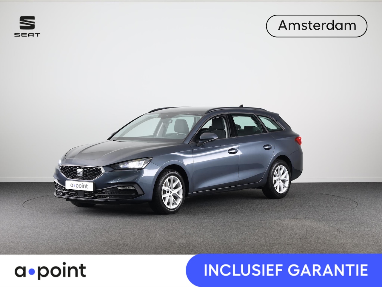 SEAT Leon Sportstourer - 1.0 TSI Reference 90 pk | Navigatie via App | Autom. airco | Cruise control | LED koplampe - AutoWereld.nl