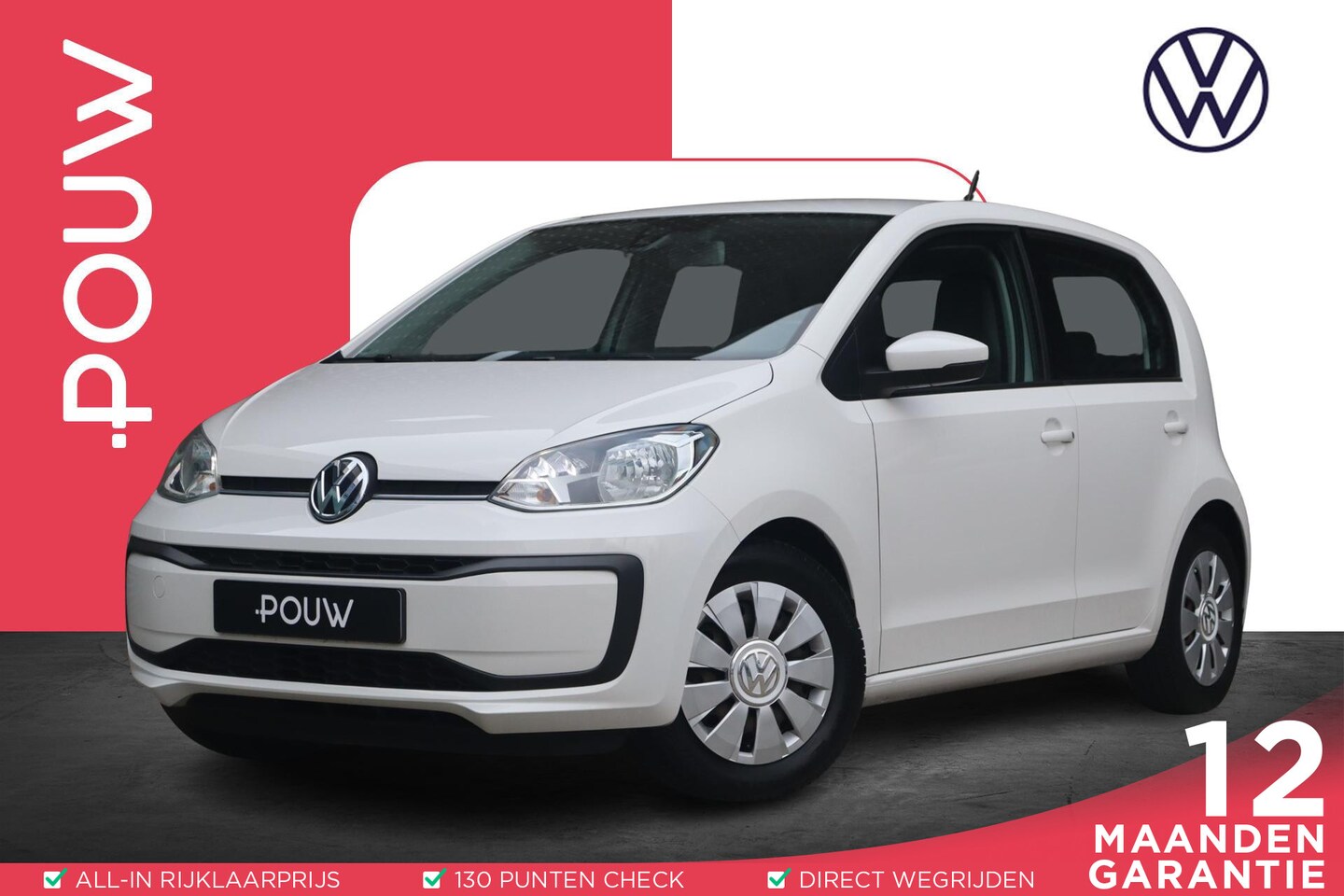 Volkswagen Up! - 1.0 60pk Move up! | Airco | DAB - AutoWereld.nl