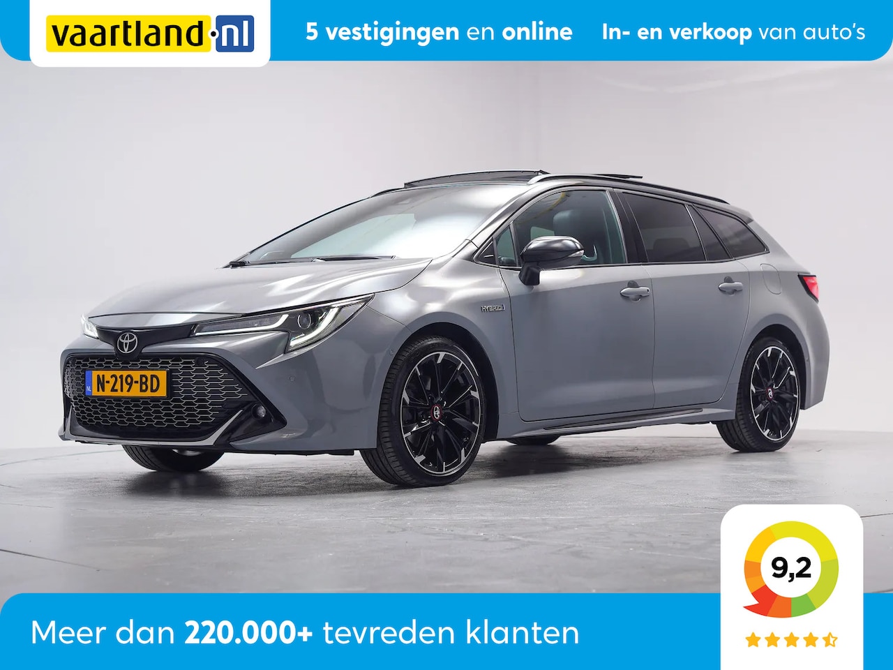 Toyota Corolla Touring Sports - 2.0 Hybrid 152pk GR Sport Business [ Panorama JBL Half leder ] - AutoWereld.nl