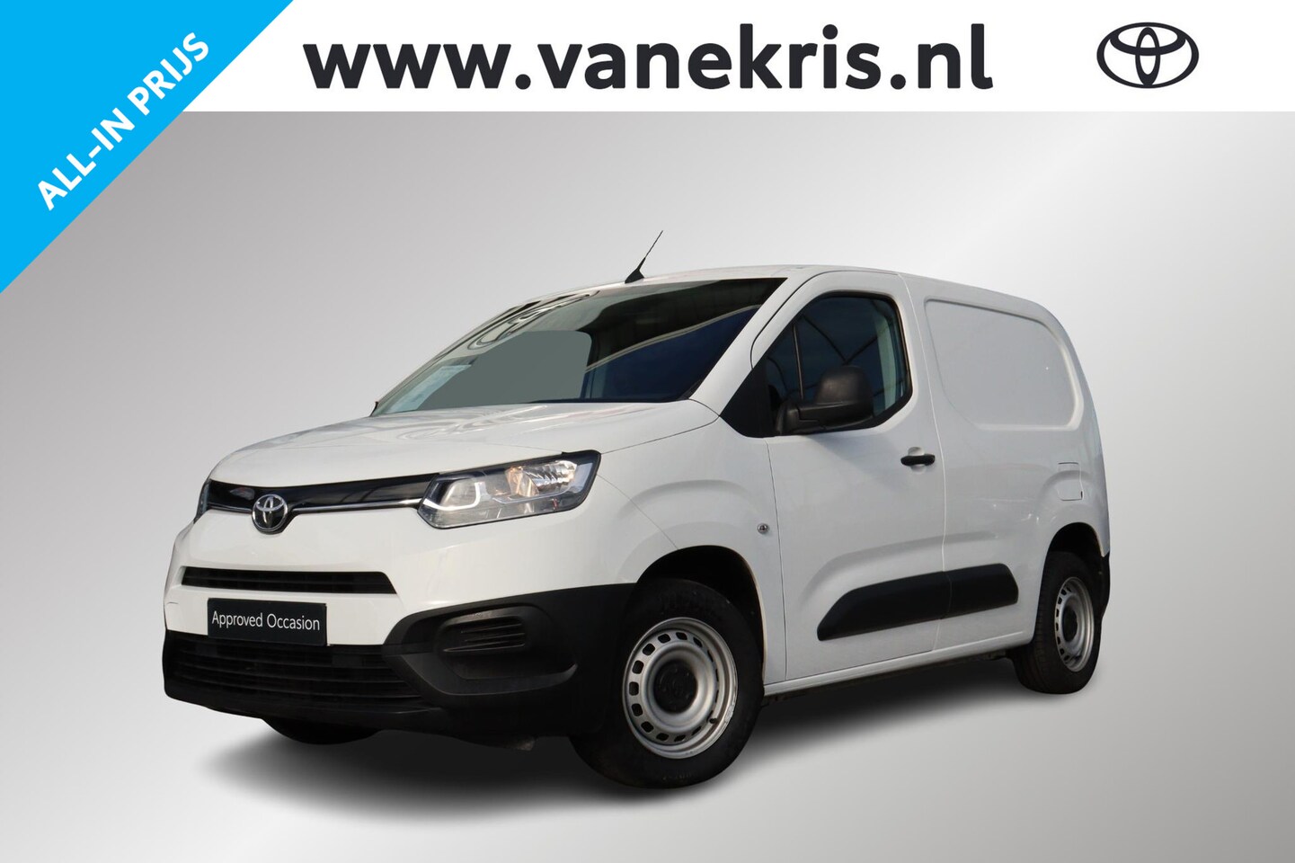 Toyota ProAce City - 1.5 D-4D Cool 1.5 D-4D Cool ,Airco, Bluetooth , Cruise controle - AutoWereld.nl