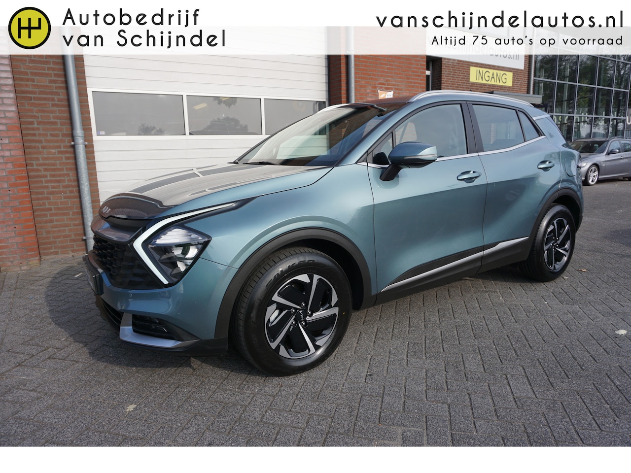 Kia Sportage - 1.6 T-GDi HYBRID DYNAMICLINE DEALER ONDERHOUDEN OKT 2023 CAMERA NAVIGATIE ANDROID/APPLECAR - AutoWereld.nl