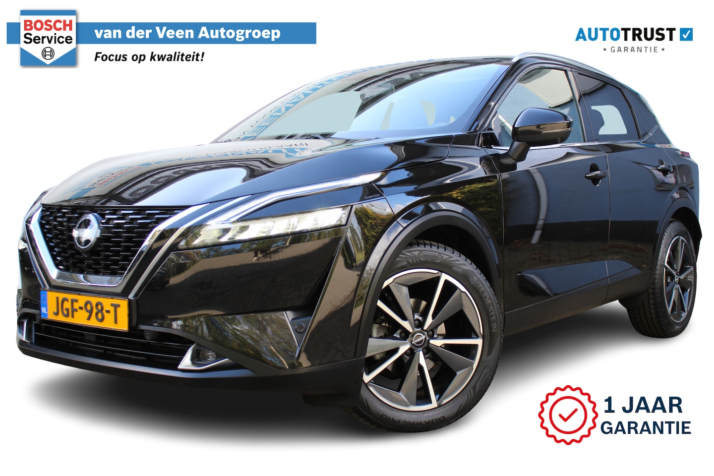 Nissan Qashqai - 1.3 MHEV Xtronic Tekna | Incl. 12 maanden Garantie | Panoramadak | Keyless entry/start | E - AutoWereld.nl