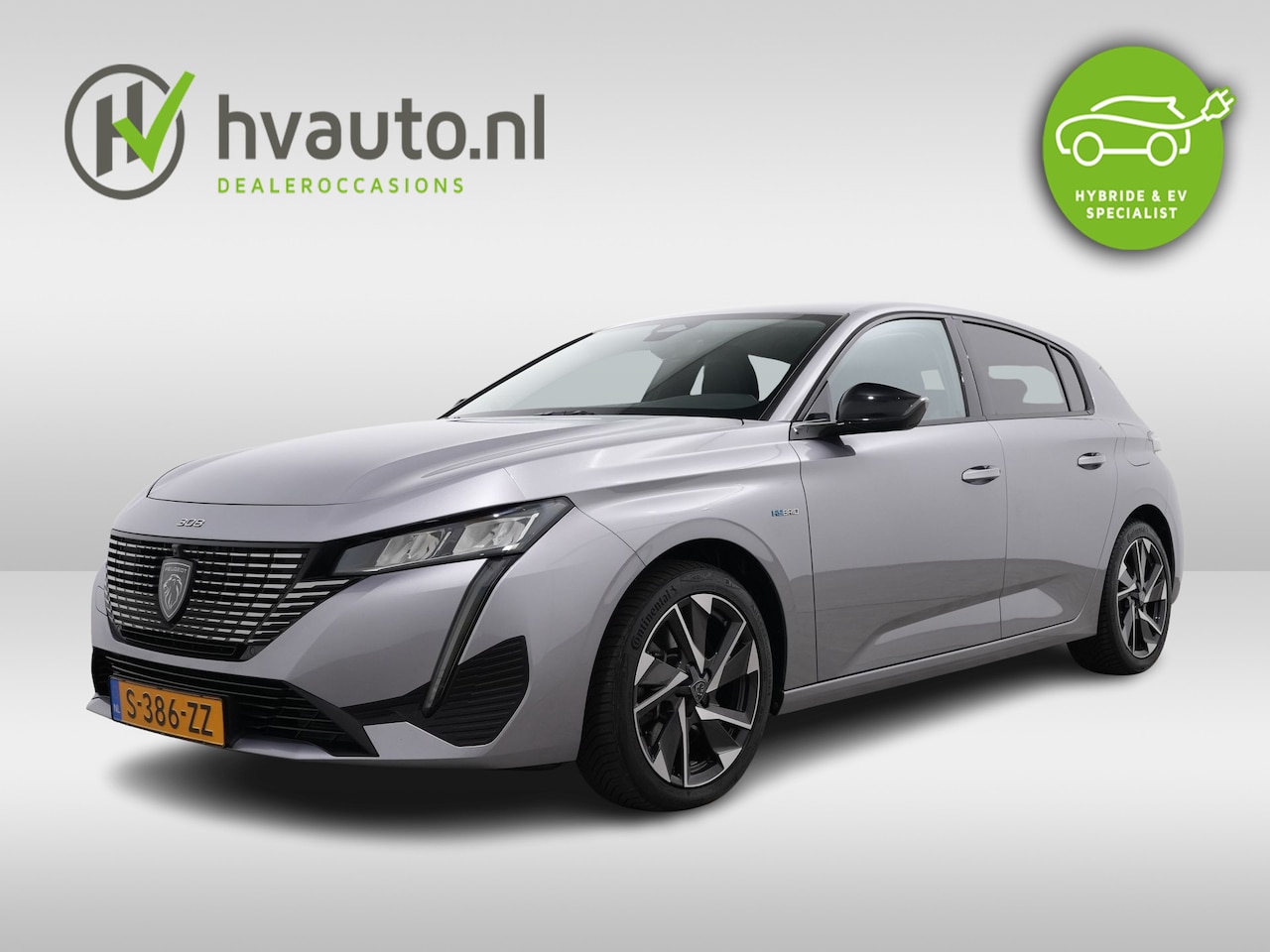 Peugeot 308 - 1.6 HYBRID 180PK ALLURE PACK BUSINESS EAT8 | Navi | Cruise Adaptief | 360 camera - AutoWereld.nl