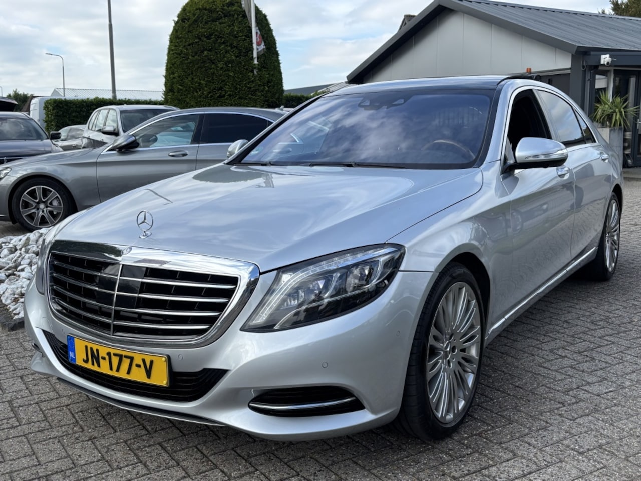 Mercedes-Benz S-klasse - S400 Hybride Lang 2015 Panorama DVD VOL - AutoWereld.nl