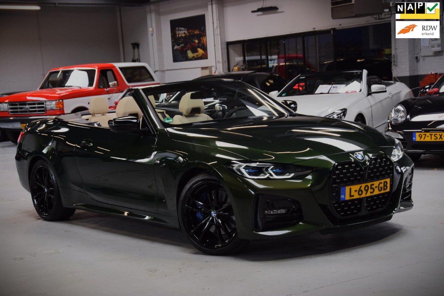 BMW 4-serie Cabrio - 430i High Executive *M-Pakket* Org.NL|1e Eig|Dealer onderhouden! - AutoWereld.nl