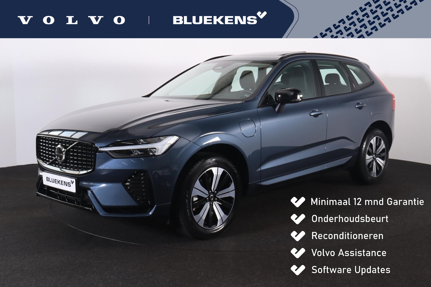 Volvo XC60 - T6 Recharge AWD Plus Dark - Panorama/schuifdak - IntelliSafe Assist & Surround - 360º Came - AutoWereld.nl