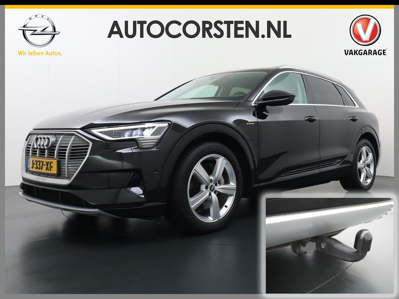 Audi e-tron - 55 Quattro 95kWh 408PK Trekhaak Leder/Alcantara Panoramadak Adap.Cruise Navi Ecc Stoelverw - AutoWereld.nl