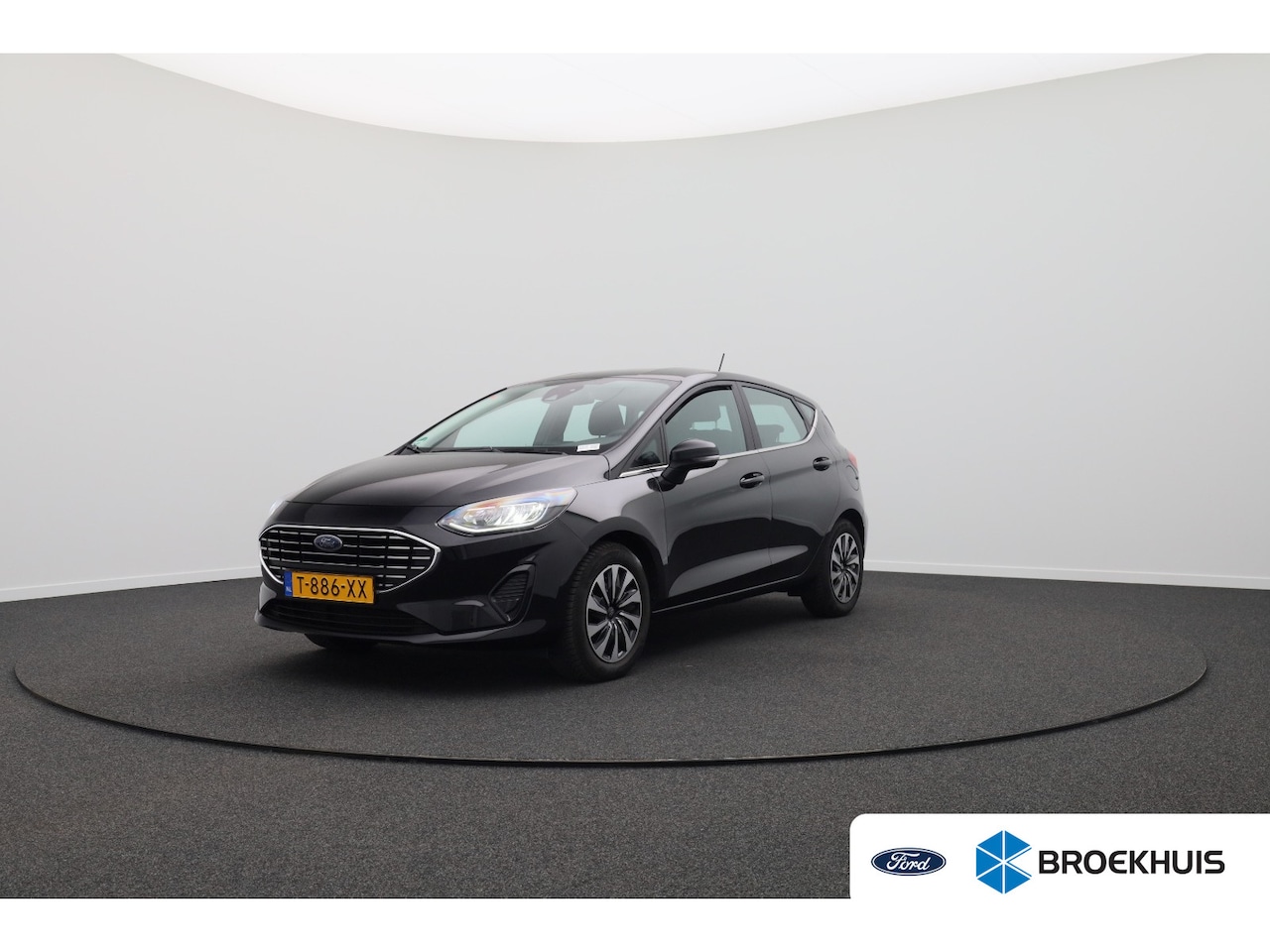 Ford Fiesta - 1.0 EcoBoost Hybrid Titanium | Apple Carplay/Android Auto|telefoonintegratie premium | Cru - AutoWereld.nl