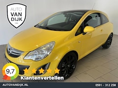 Opel Corsa - 1.4-16V Color Edition AIRCO ZWART DAK ZWARTE VELGEN SPORTINTERIEUR PRIVACY GLAS ZEER NIEUW