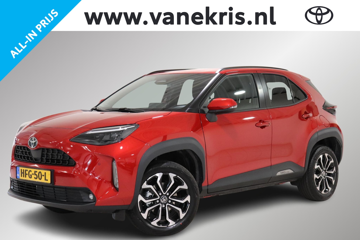 Toyota Yaris Cross - 1.5 Hybrid 115 First Edition Comfort Pack, Sensoren, BSM, Apple Carplay/Android Auto, Stoe - AutoWereld.nl