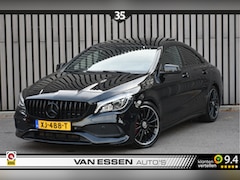 Mercedes-Benz CLA-Klasse - 180 AMG Night-Edition Automaat Pano Stoelverw. Navigatie Flippers Trekhaak NL-Auto