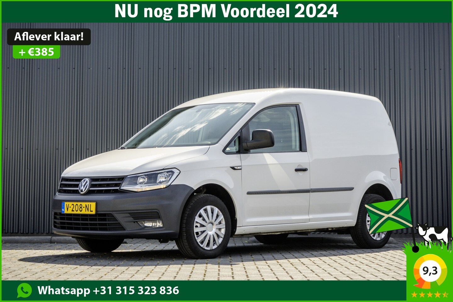 Volkswagen Caddy - **2.0 TDI L1H1 | Automaat | Euro 6 | Cruise | Airco | Carplay | Navigatie** - AutoWereld.nl