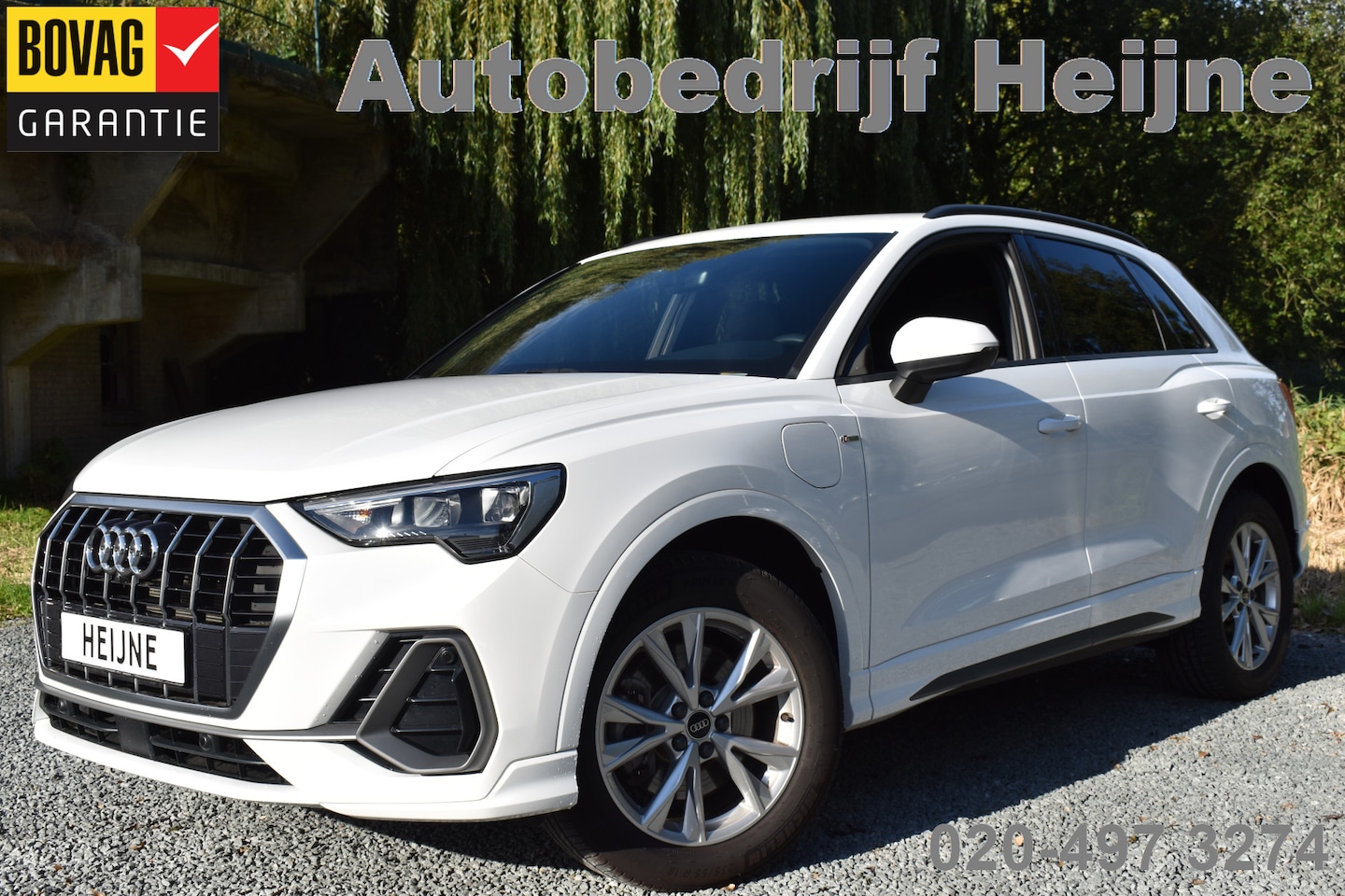 Audi Q3 - 45 TFSIe 245PK S-TRONIC HYBRID S-LINE LEDER/NAVI/CAMERA - AutoWereld.nl