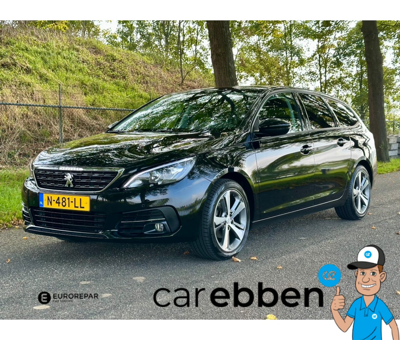 Peugeot 308 SW - 1.2 PureTech Blue Lease Allure | 88.000 km | Trekhaak | Apple carplay | GT - AutoWereld.nl