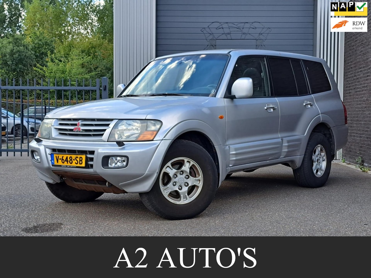 Mitsubishi Pajero - 3.2 Di-D GLX LB Panel Van Automaat|Cruise|Nap - AutoWereld.nl