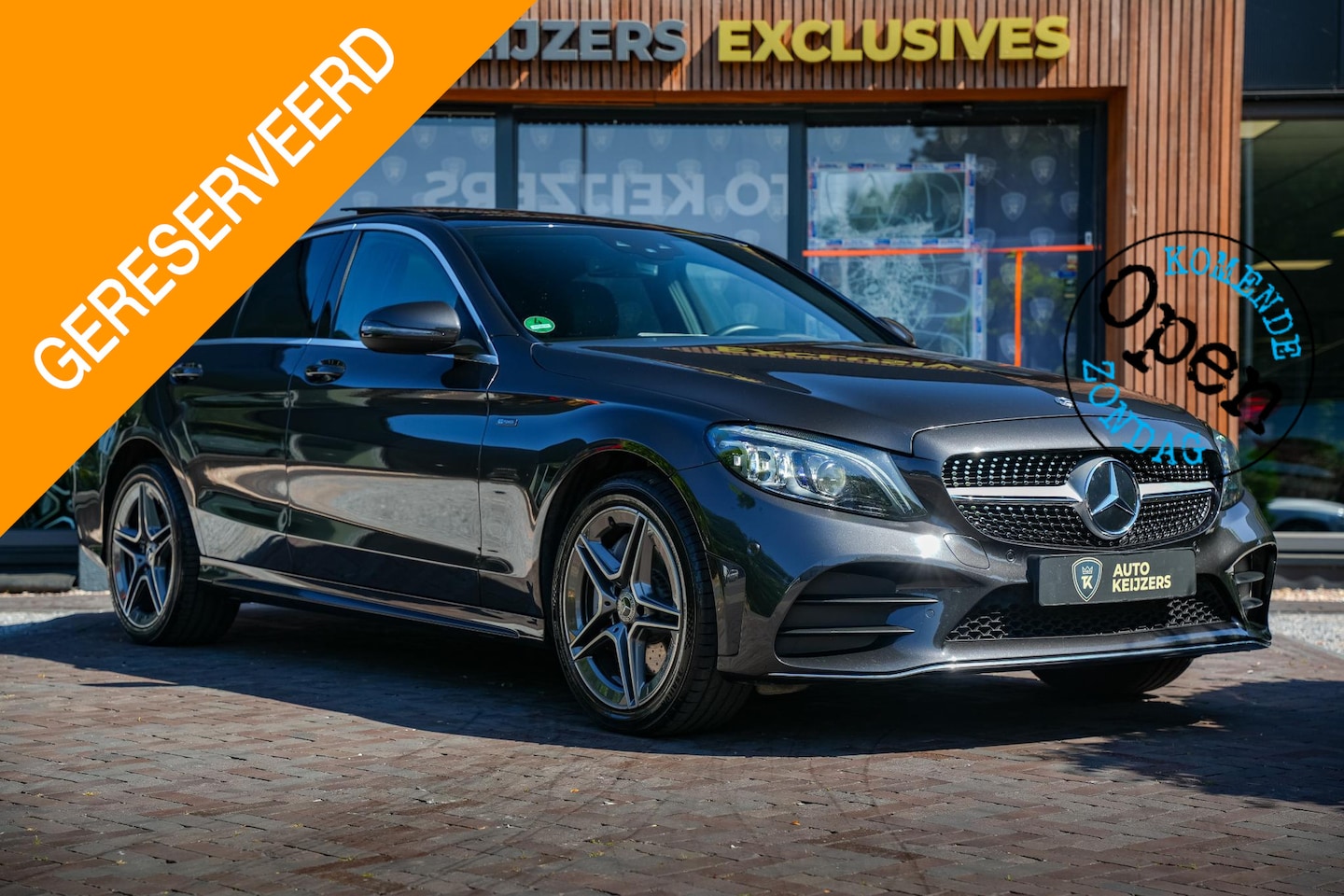 Mercedes-Benz C-klasse - 300 de AMG Line Pano Navi - AutoWereld.nl